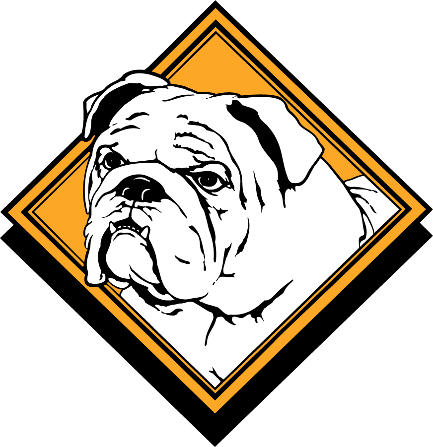 Bryant Bulldogs 1994-2004 Secondary Logo DIY iron on transfer (heat transfer)